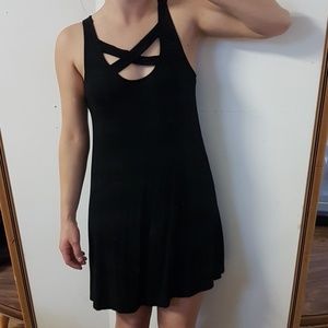 AE Strappy Swing Dress - Women's small in black